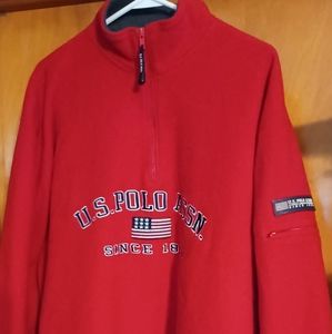 U.s. Polo sweatshirt fleece ladies size XL